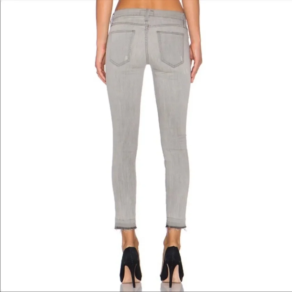 Current/Elliott The Stiletto Dillon Released Hem Jean Gray Size 28 - Picture 2 of 15